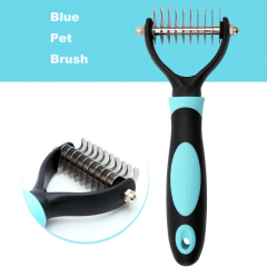 Non-toxic Manual Scraping PP Dog comb stainless steel