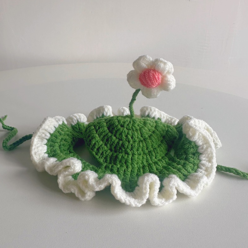 Wholesale Cute Design Wool Weaving Cat Accessories Hat