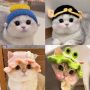 Wholesale Cute Design Wool Weaving Cat Accessories Hat