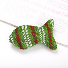 wholesale manufacturer christmas fish cat toy catnip