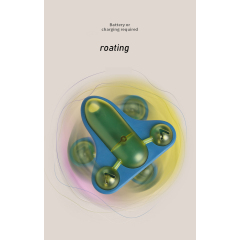 Manufacturer wholesale plane shape rotating catnip bell dog cat feeder toys