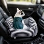Wholesale Custom logo Carrier Stripes Cat Dog Car Seat