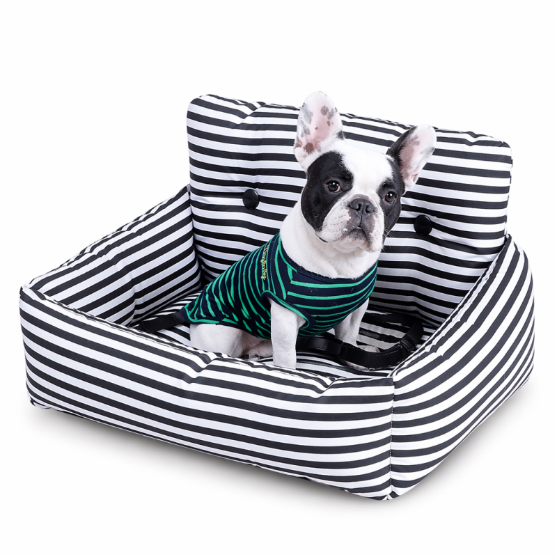 Wholesale Custom logo Carrier Stripes Cat Dog Car Seat
