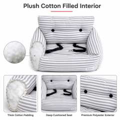 Wholesale Custom logo Carrier Stripes Cat Dog Car Seat