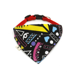 Manufacturer wholesale mix pattern color packing buckle pet dog bandana collar