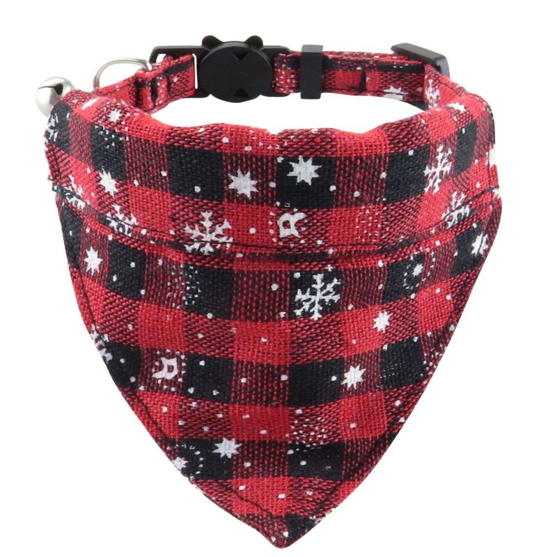 Wholesale Christmas Pet Bow Tie Cat Collar Dog Bandanas