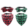 Wholesale Christmas Pet Bow Tie Cat Collar Dog Bandanas