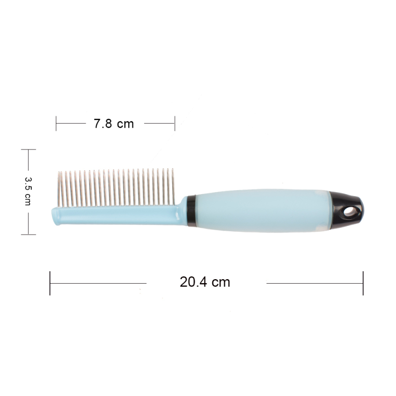 Wholesale Durable Self Cleaning Silicone Stainless Steel Pet Hair Remover Comb Dog Brush