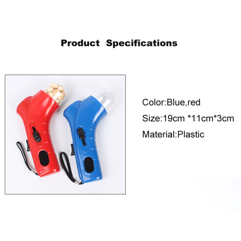 wholesale manufacturer automatic plastic training thrower treat food dog catapult pet food launcher