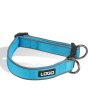 Wholesale Custom Logo Adjustable Nylon Dog Collar With Reflective Strip