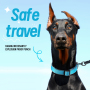 Wholesale Custom Logo Adjustable Nylon Dog Collar With Reflective Strip