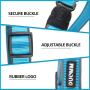Wholesale Custom Logo Adjustable Nylon Dog Collar With Reflective Strip