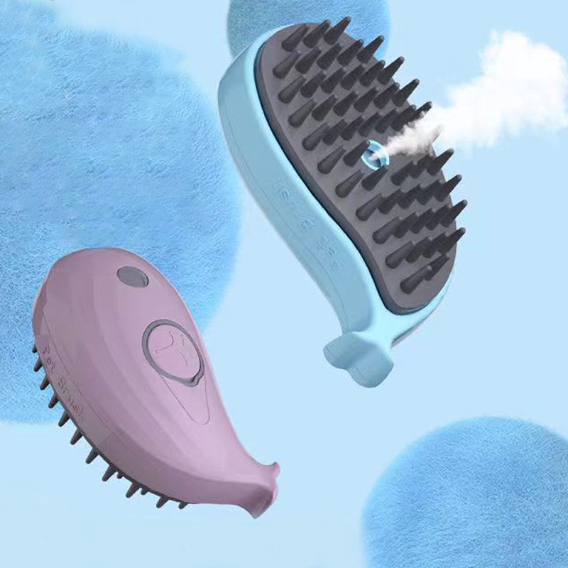 Wholesale Whale Claw Design Dog Cat Steam Brush