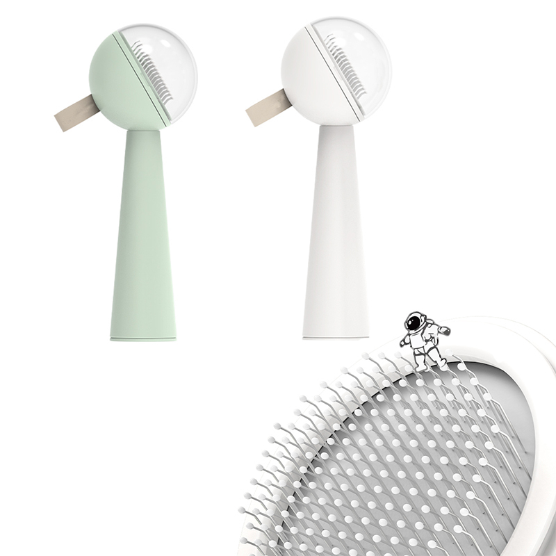 Manufacturer Wholesale Round Design Cat Dog Brush Green White