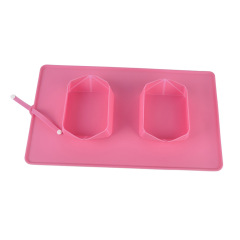 Wholesale Melamine Simple Portable Silicone Dog Pet  Bowl
