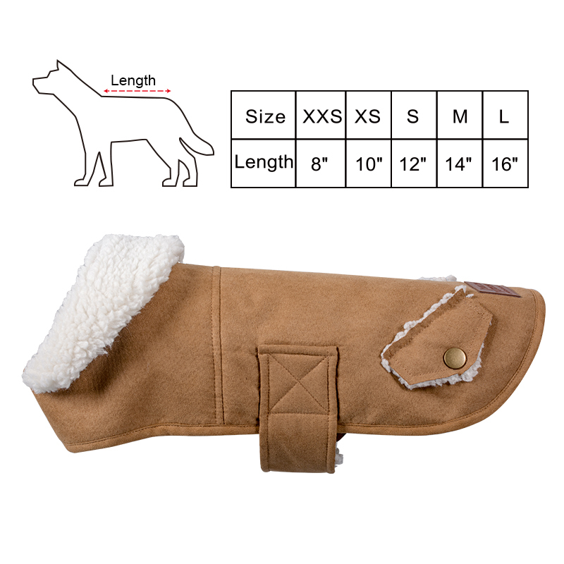 Manufacturer wholesale adjustable berber fleece dog coat custom logo