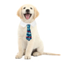 Manufacturer wholesale adjustable cotton pet bandana dog bow tie christmas
