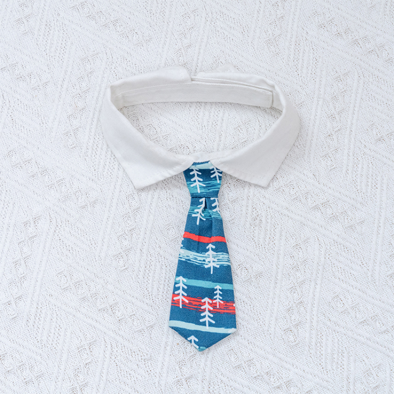 Manufacturer wholesale adjustable cotton pet bandana dog bow tie christmas