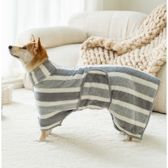 Wholesale Comfortable Soft Quick Drying Pet Dog Bathrobe
