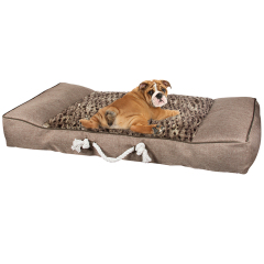Manufacturer wholesale soft washable pet dog cushion bed