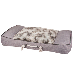 Manufacturer wholesale soft washable pet dog cushion bed