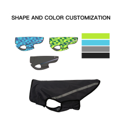 Factory Custom Waterproof Dog Clothing Fashionable Reflective Summer Pet Apparel