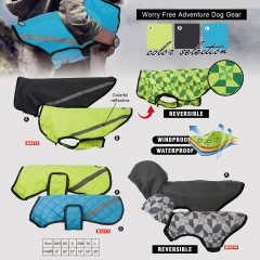 Factory Custom Waterproof Dog Clothing Fashionable Reflective Summer Pet Apparel