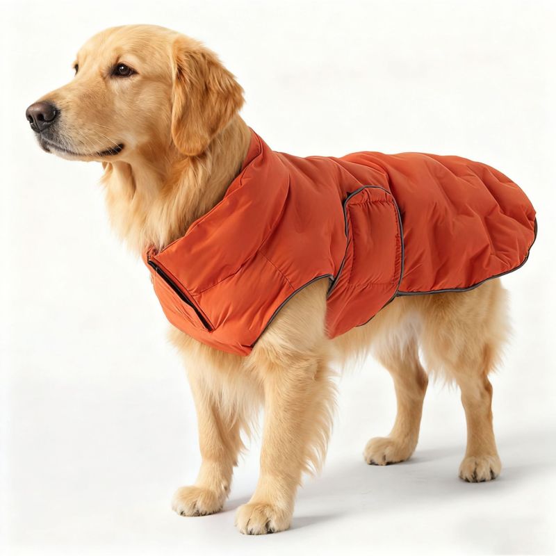 Wholesale Custom Logo Warm Winter Pet Clothes Dog Coat