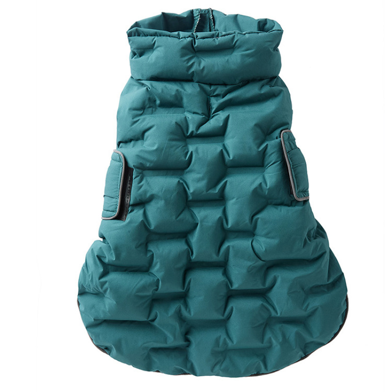 Wholesale Custom Logo Warm Winter Pet Clothes Dog Coat
