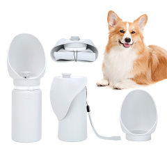 Manufacturer wholesale silicone foldable dog water bottle portable