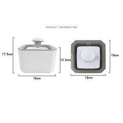 Manufacturer wholesale electric USB pet cat water pump fountain