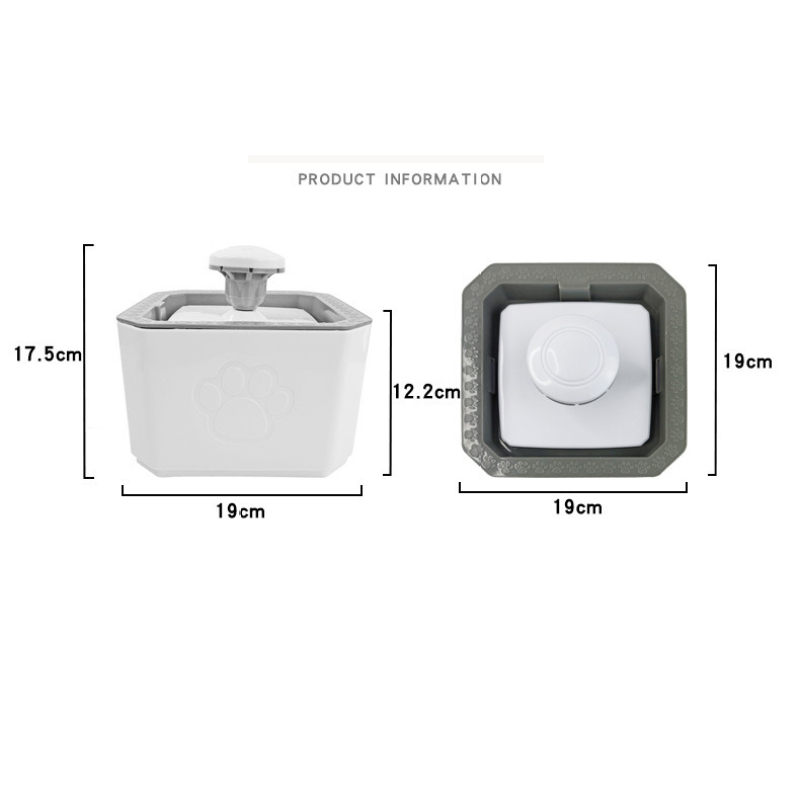Manufacturer wholesale electric USB pet cat water pump fountain