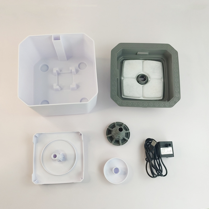Manufacturer wholesale electric USB pet cat water pump fountain