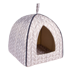 small medium novelty folding plush dog house