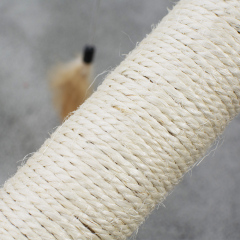 manufacturer wooden sisal linen cat scratcher post