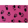 Pink with paw