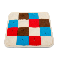 Manufacturer wholesale foldable three colors dog snuffle training mat