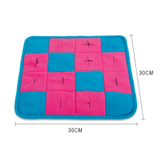 Manufacturer wholesale foldable three colors dog snuffle training mat