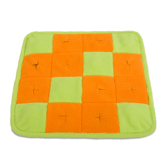 Manufacturer wholesale foldable three colors dog snuffle training mat