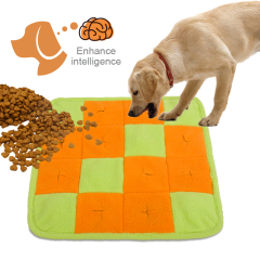 Manufacturer wholesale foldable three colors dog snuffle training mat