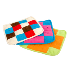 Manufacturer wholesale foldable three colors dog snuffle training mat