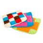 Manufacturer wholesale foldable three colors dog snuffle training mat