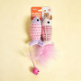 Wholesale Short Plush Feather Catnip Cat Toys