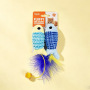 Wholesale Short Plush Feather Catnip Cat Toys