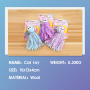 Manufacturer wholesale cat teasing stick elastic plush ball cat plush toy ball