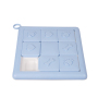 Manufacturer wholesale blue smart dog feeder toy square checkerboard shape