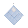 Manufacturer wholesale blue smart dog feeder toy square checkerboard shape