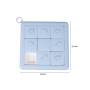 Manufacturer wholesale blue smart dog feeder toy square checkerboard shape