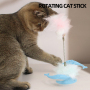Wholesale Feeder Rotating Feather Stick Cat Toy