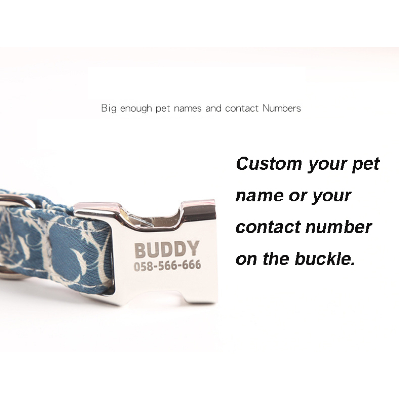 Manufacturer wholesale multi-design custom logo cat collar adjustable